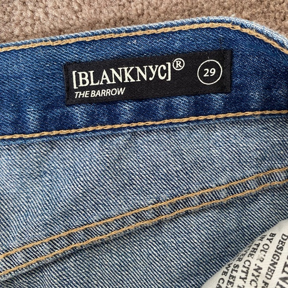 NWT- High Waisted Distressed Denim Shorts - Picture 4 of 5